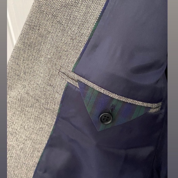 Lands end suit mens suit jacket (worn unisex) - Picture 14 of 16